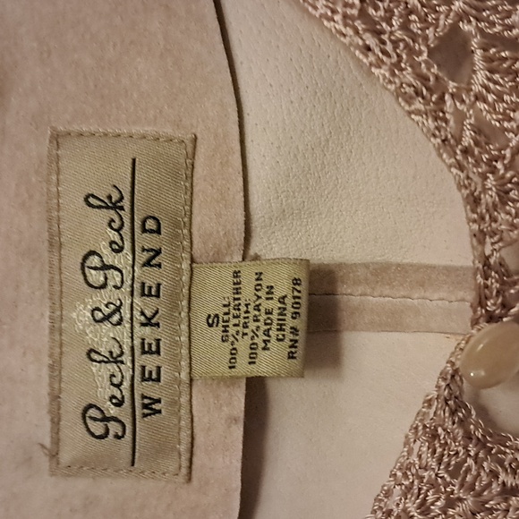 Suede Vest with embroidered Trim. Beautiful.NWT - Picture 2 of 7